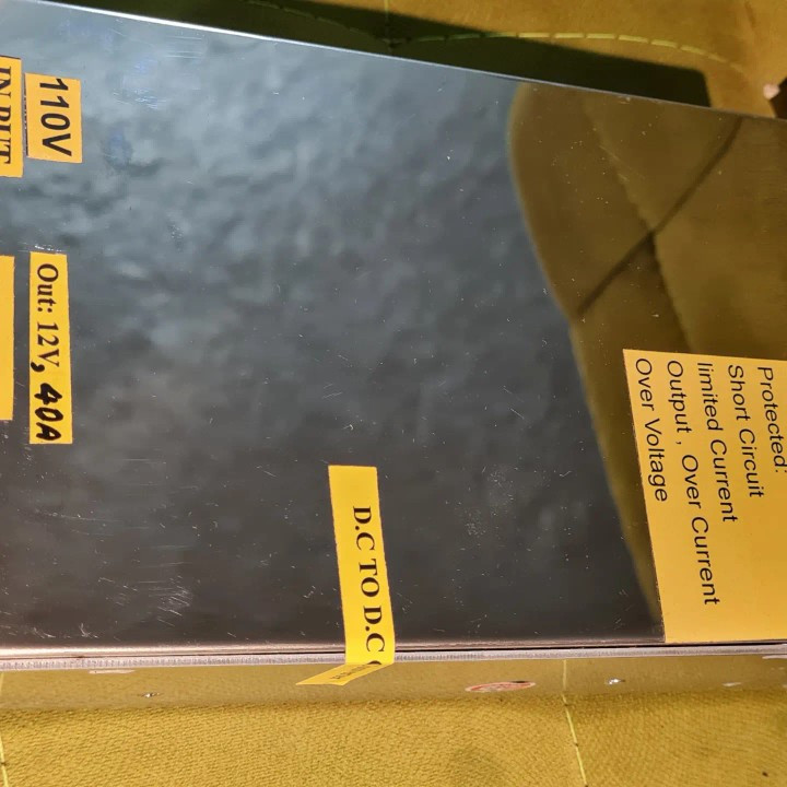 مبدل دیسی به دیسی ۱۱۰ ولت به ۱۲ ولت ۴۰ آمپر